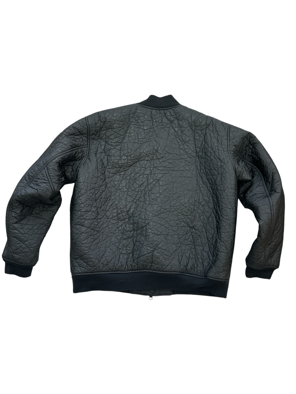 Jordan Black Quilted Bomber Jacket - Picture 3 of 9